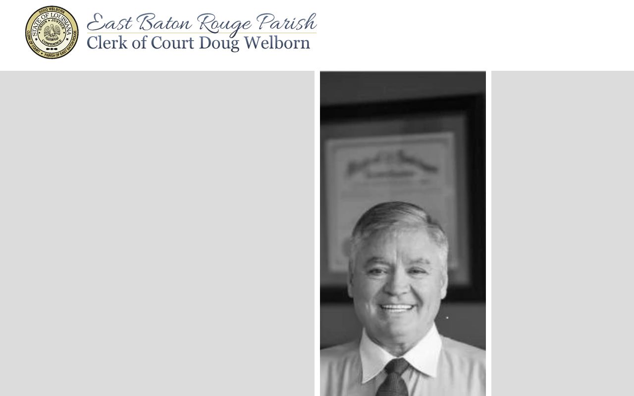 East Baton Rouge Parish Clerk of Court official records hub