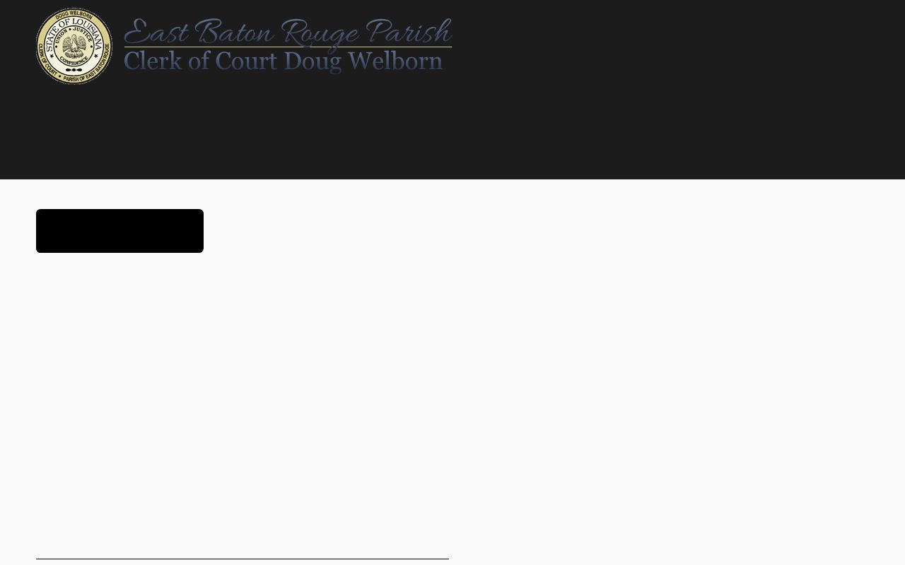 East Baton Rouge Parish Clerk recorded property document information
